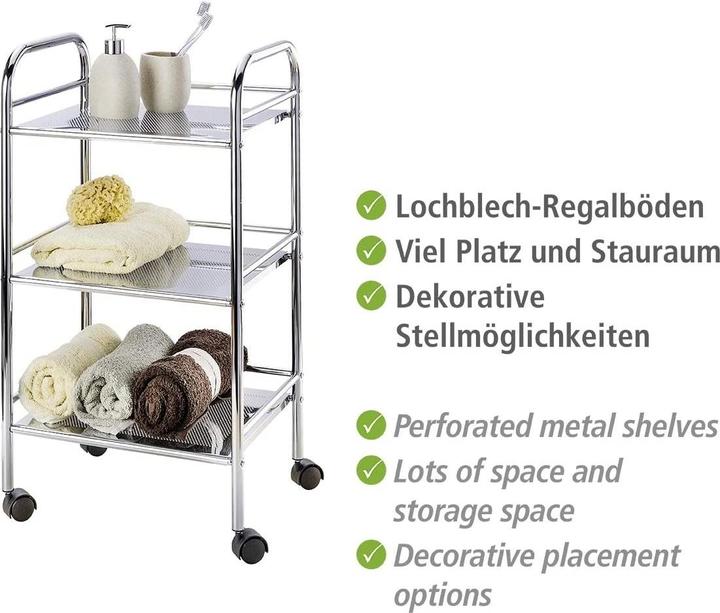 Produktbild Wenko Haushalts/Badwagen (32 x 41 x 75 cm)