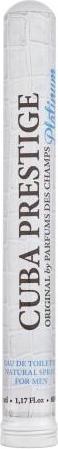 Nährwerte und Zutaten Cuba Prestige Platinum (Eau de Toilette, 35 ml)