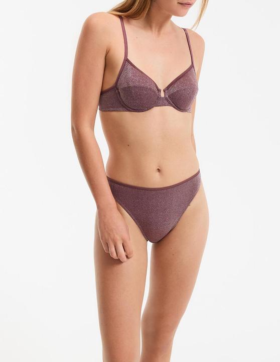 Immagine prodotto La Redoute Collections Slip TAMARA aus Mikrofaser und Metallic-Garnen (38, Confezione singola)