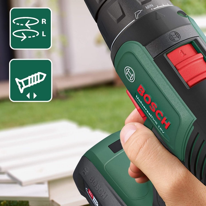 Image du produit Bosch Home & Garden Foret universel 18V (Fonctionnement sur batterie)