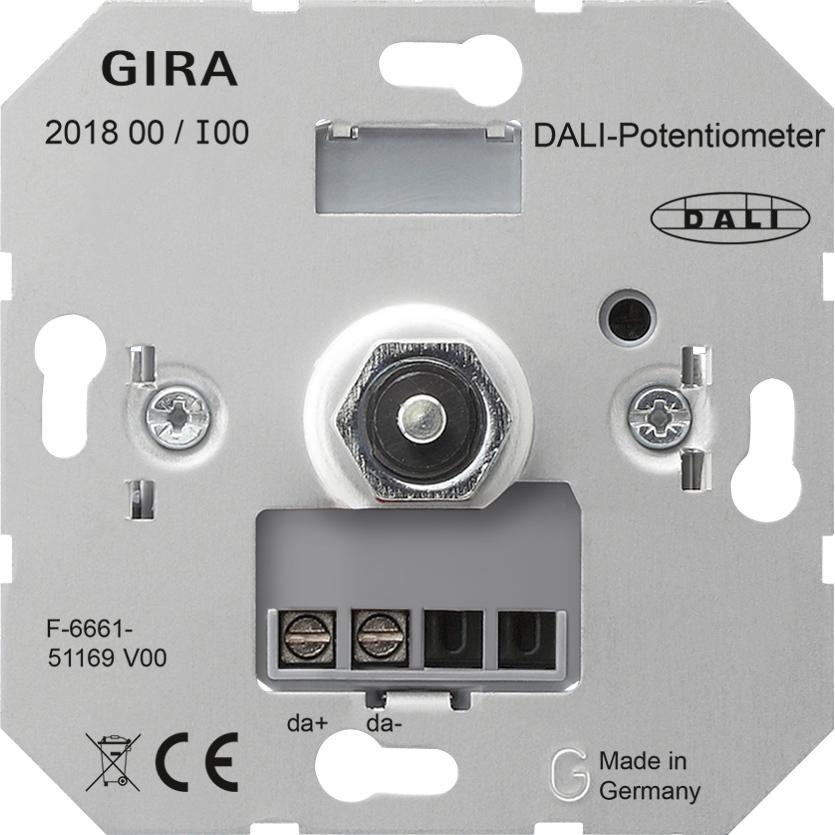 Gira Potentiometer 201800 Einsatz DALI, Widerstand