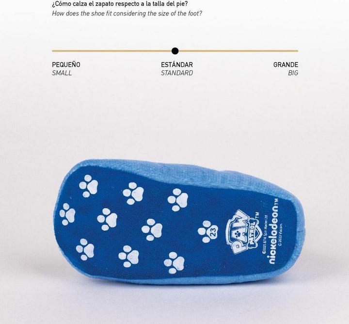 Produktbild Paw Patrol The Hausschuhe Blau (23)