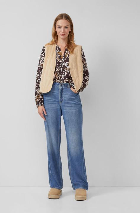 Immagine prodotto s.Oliver Bluse Strukturierte Viskosemix-Bluse mit All-over-Print (40)