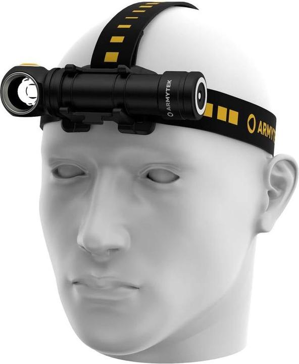 Actual product image ArmyTek Wizard C2 Pro Max LR White LED torch with belt clip, with holster battery-powered 3870l (12.15 cm, 3870 lm)