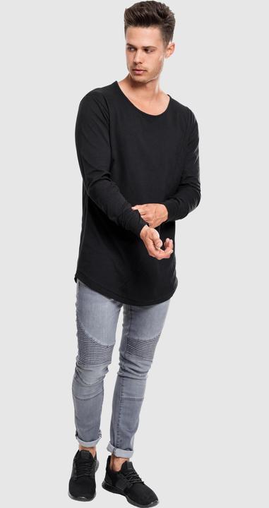 Immagine prodotto Urban Classics Tee L/S di moda a forma di lungo (S)