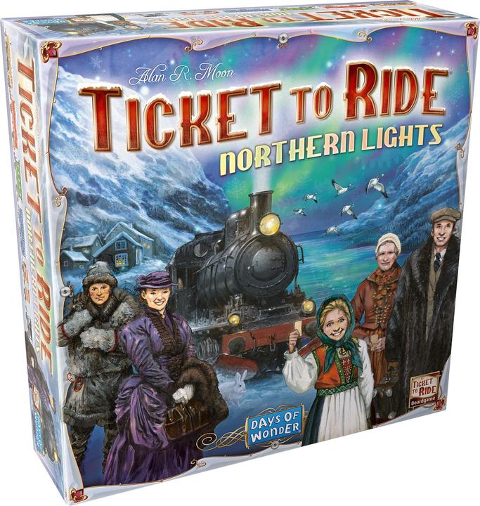 Image du produit Asmodée Ticket to Ride : Northern Lights (Nordic) (DOW720937) (Norvégien, Finlandais, Danois, Suédois)
