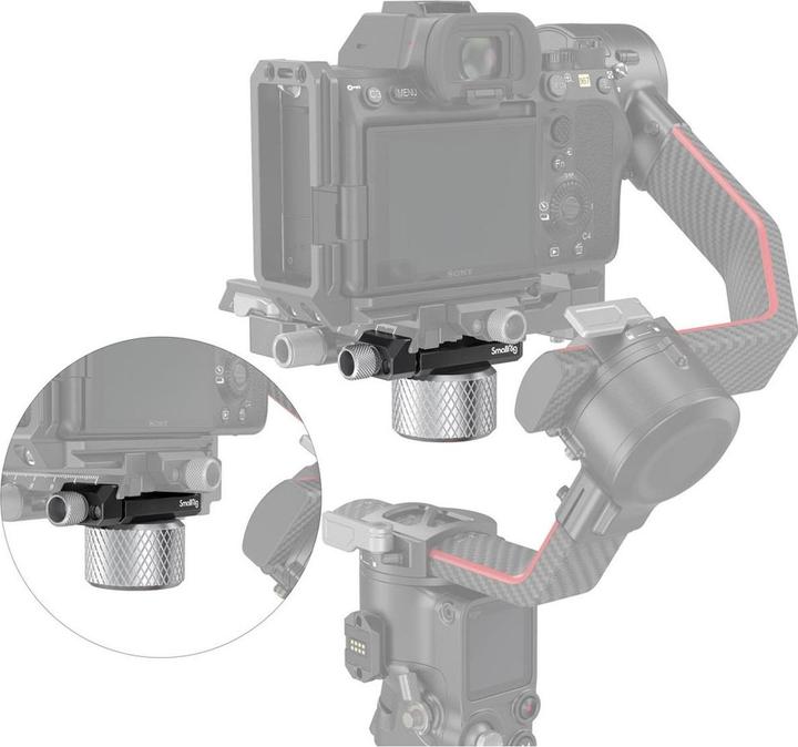 Actual product image SmallRig 3125 Counterweight Kit for DJI RS 2 / RSC 2 and selected ZHIYUN gimbals (Gimbal counterweight)