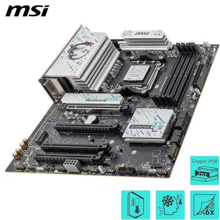 Actual product image MSI B850 GAMING PLUS WIFI (AM5, AMD B850, ATX)