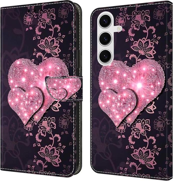 Actual product image Cover-Discount Galaxy S24 FE - 3D-Effekt Hülle Etui (Samsung Galaxy S24 FE)