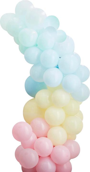 Produktbild Ginger Ray Pastell Ballon Bogen (75Stk) (75x)