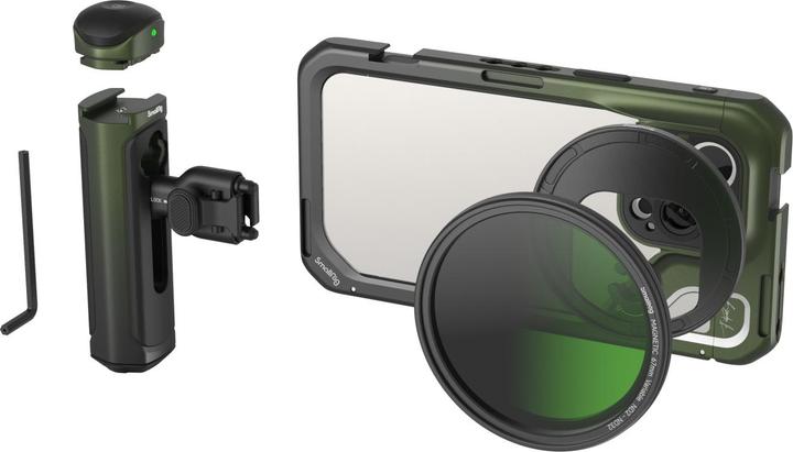 Produktbild SmallRig Cage für iPhone 15 Pro Max x (Cage, Griff)