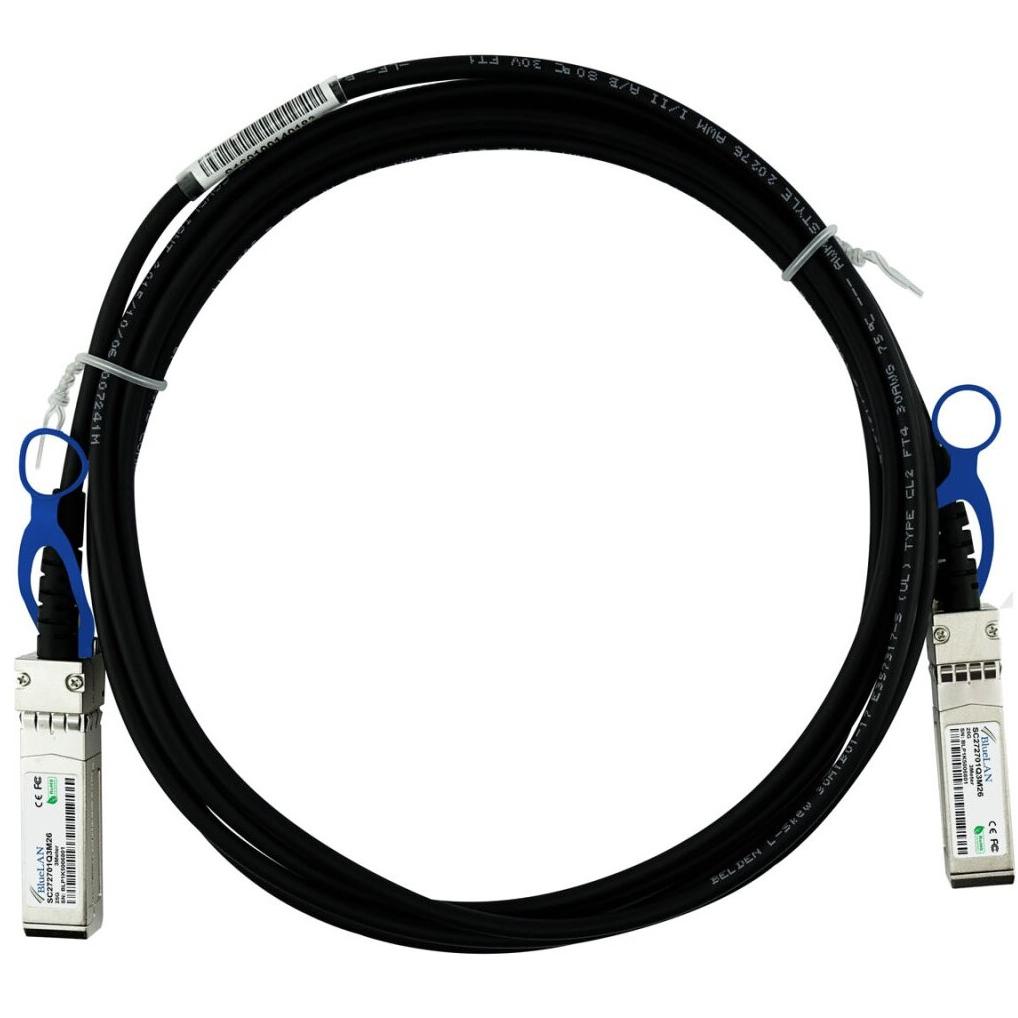 Thumbnail - CBO Zyxel SFP28-DAC-3M kompatibles BlueLAN DAC SFP28 SC272701Q3M26, Transceiver, Schwarz