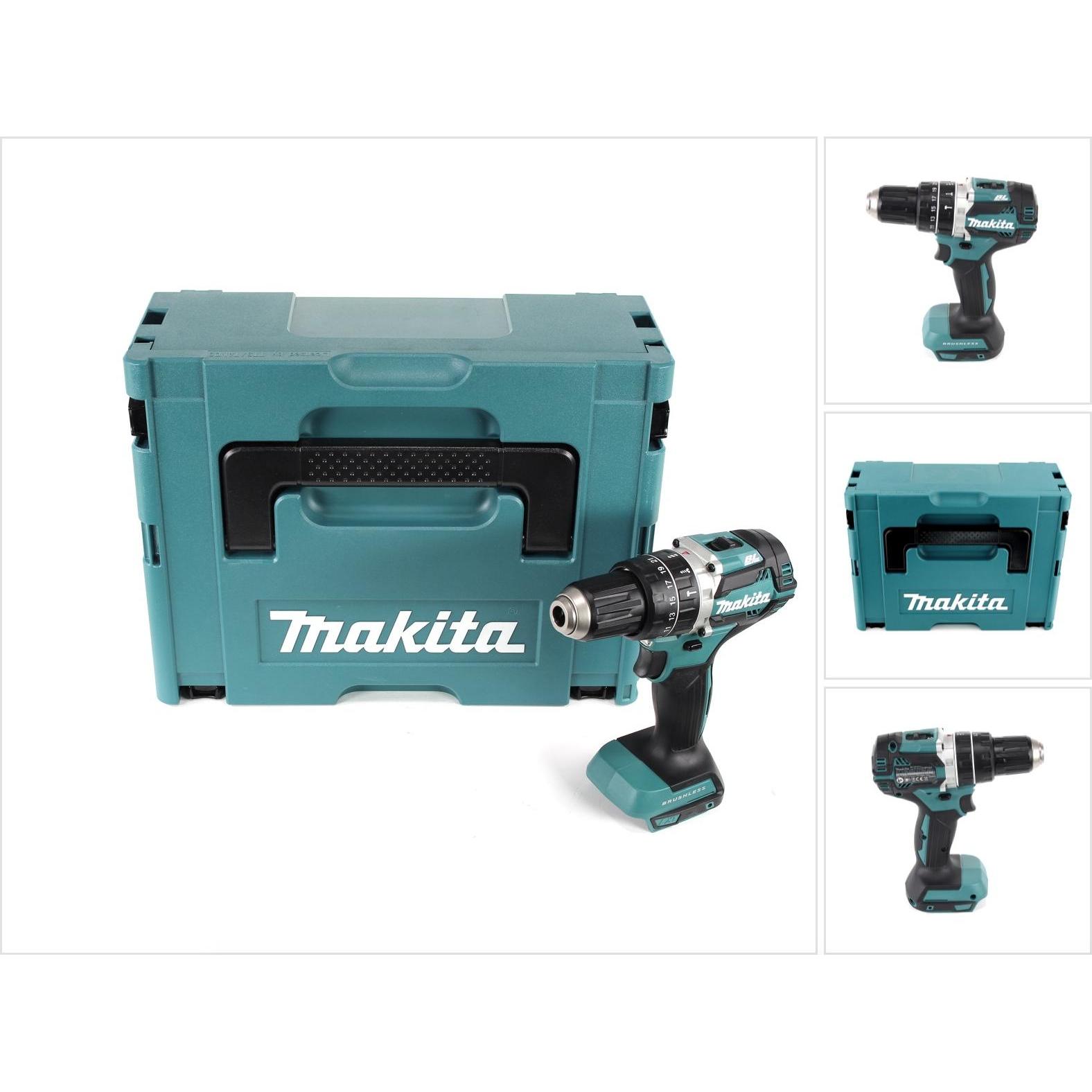 Makita, Bohrmaschine + Akkuschrauber, DHP 484 ZJ (Akkubetrieb)