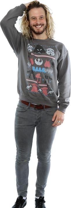 Produktbild Star Wars Dark Side Fair Isle Christmas Sweatshirt (S)