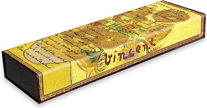 Paperblanks Stifteetui Van Gogh, Sonnenblumen 220 x 30 x 65 mm