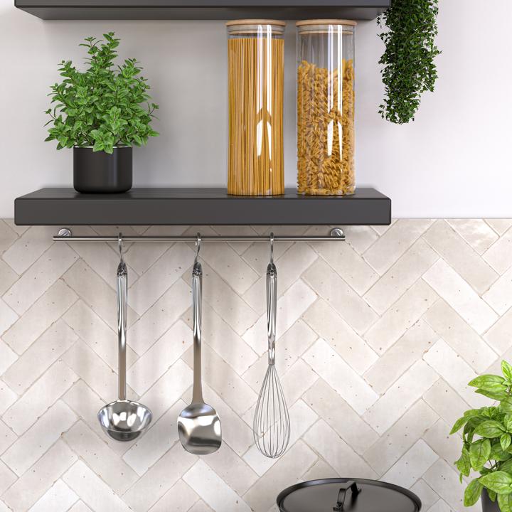 Produktbild Arendo 8x 2,2 L Vorratsgläser, Glasbehälter, 8er Set, Borosilikatglas, Bambusdeckel, Vorratsdosen luftdicht (2.20 l)