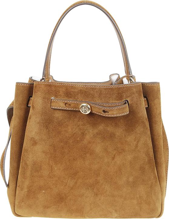 Produktbild Tory Burch romy suede bucket bag, park bench