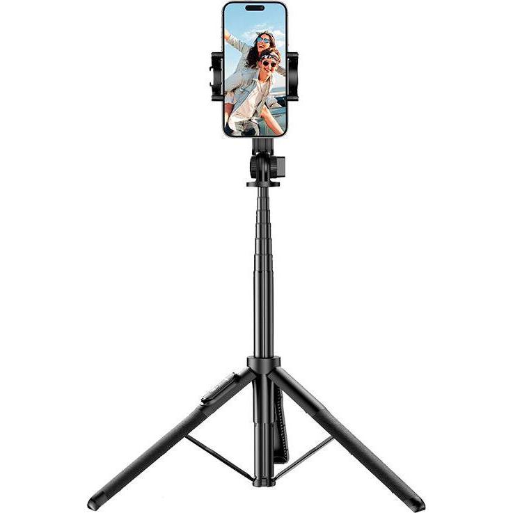 Thumbnail - Ugreen Selfie stick tripod with Bluetooth remote 15062, Selfie Stick, Schwarz