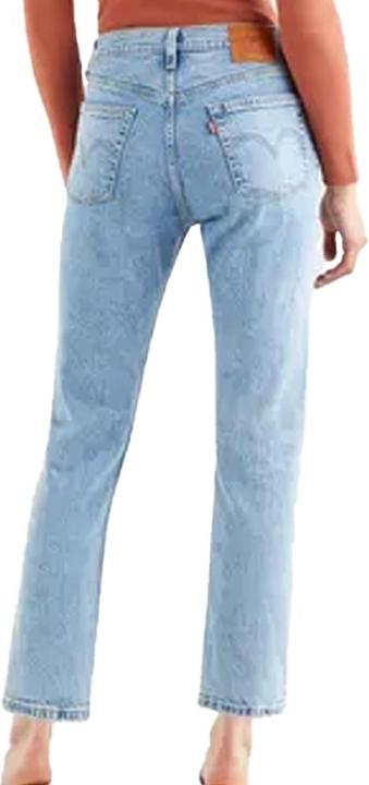 Actual product image Levis Womens/Ladies 501 Leather Patch Cropped Jeans (32)