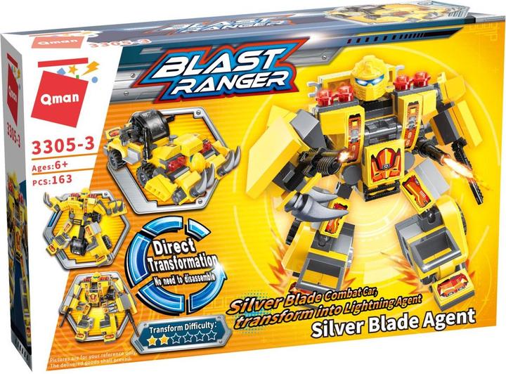 Produktbild Qman Blast Ranger 4er Set