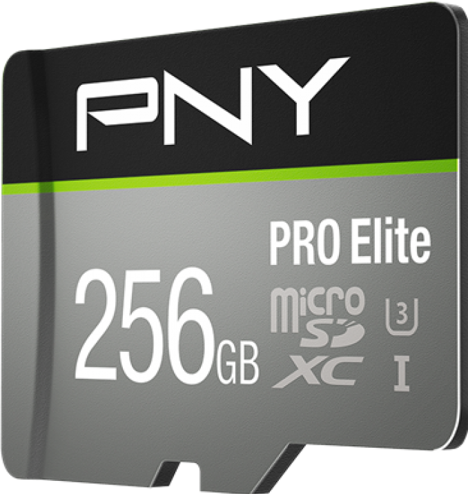 Actual product image PNY Pro Elite (256 GB, microSDXC, U3, UHS-I)