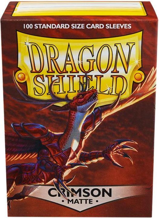 Actual product image Arcane Tinman ART11021 - Matte - Crimson (100) Card Sleeves