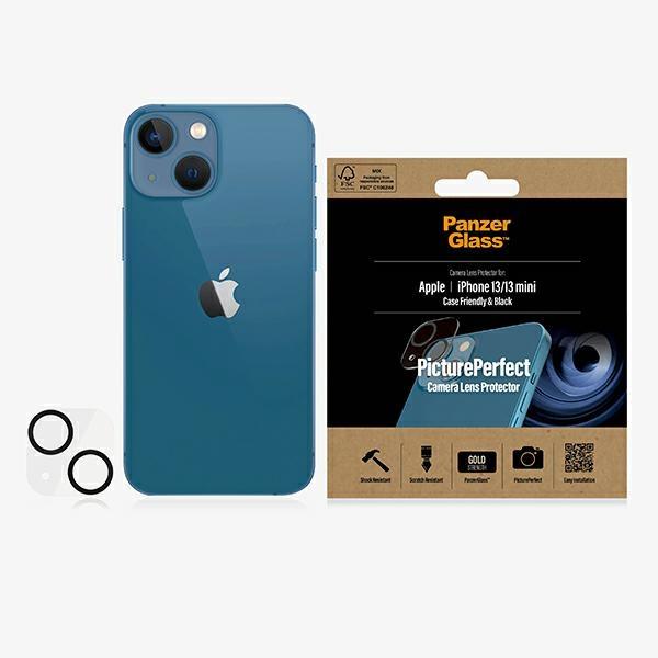 Actual product image PanzerGlass Camera Protector (1 pcs., Apple iPhone 13, Apple iPhone 13 mini)