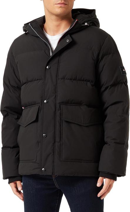 Tommy Hilfiger Rockie Daunenkapuzenjacke, nachhaltig produziert, authentisch (XXL)