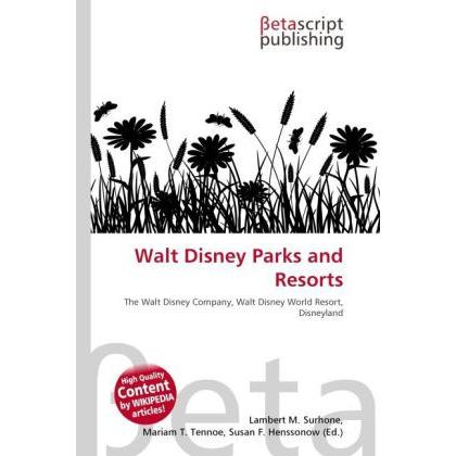 Walt Disney Parks and Resorts, Fachbücher
