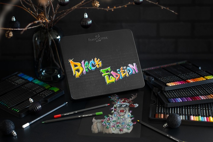 Produktbild Faber-Castell Black Edition (Mehrfarbig, 100 x)
