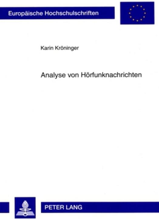 Energie-Label Analyse von Hörfunknachrichten (Deutsch, Karin Kröninger, 2009)