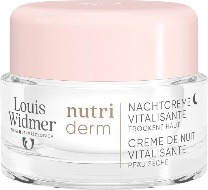 Image du produit Widmer Louis Nutriderm Nachtcreme Vitalisante ohne Parfum 50 ml (50 ml, Crème de nuit)