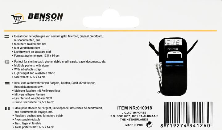 Actual product image Benson Reisportemonnee nek