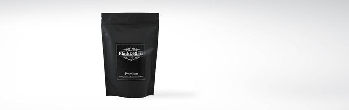 Actual product image Black & Blaze Premium (250 g, Dark roast)