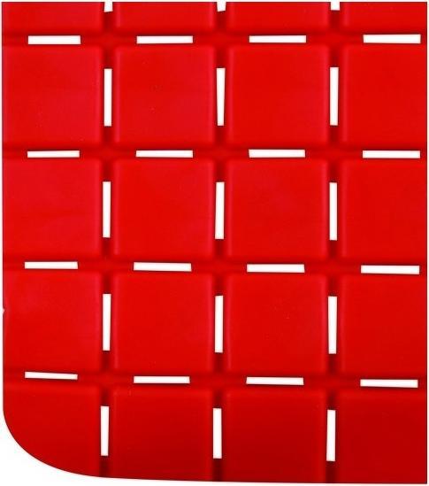 Actual product image spirella Tapis Anti Derapant Quadro Premium 36x76 cm Fresa (36 x 76 cm)