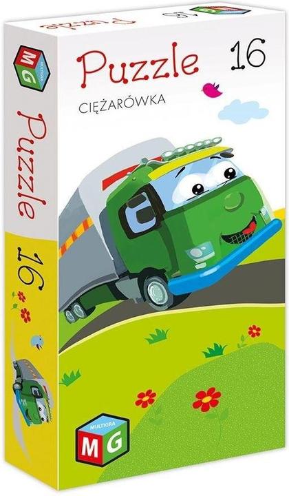 Produktbild Multigra Puzzle 16 LKW (16 Teile)