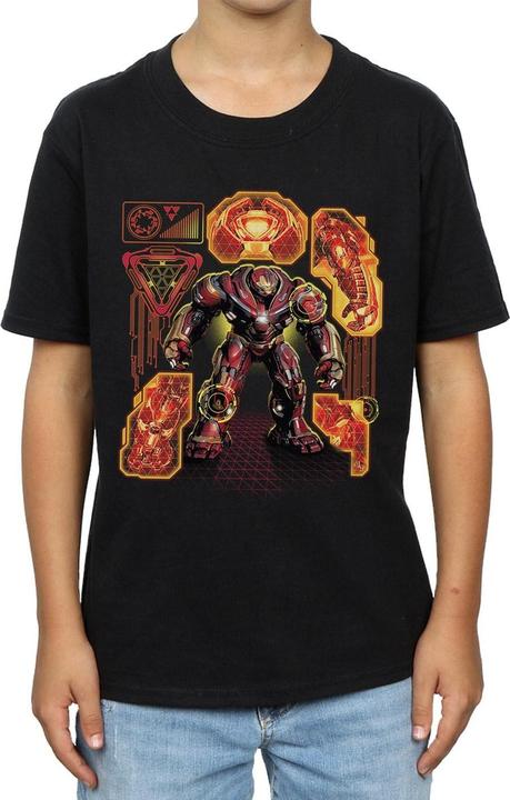 Immagine prodotto Avengers Infinity War Hulkbuster Blueprint Maglietta Ragazzi (140, 146)