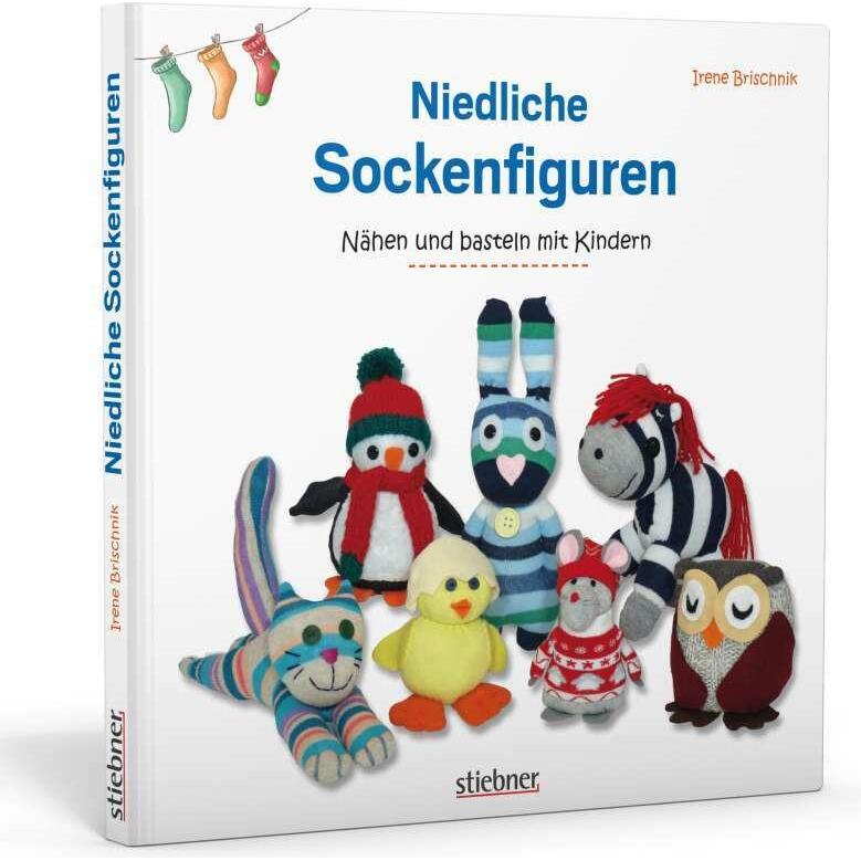 Niedliche Sockenfiguren, Ratgeber von Irene Brischnik