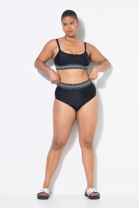 Produktbild Studio Untold Bikini-Slip, HighWaist, bestickter Bund, Shaping (54)