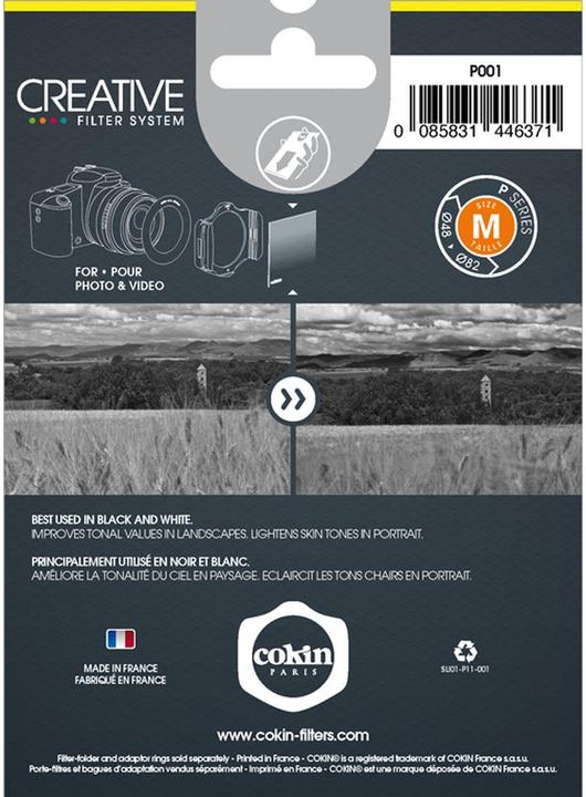 Productafbeelding Cokin Filter P001 (82 mm, Effectfilter, 84 mm)