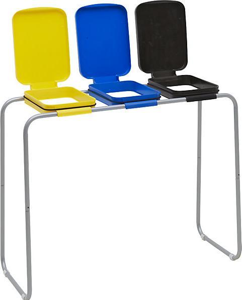 Actual product image eurokraft basic recyclables collector (120 l)