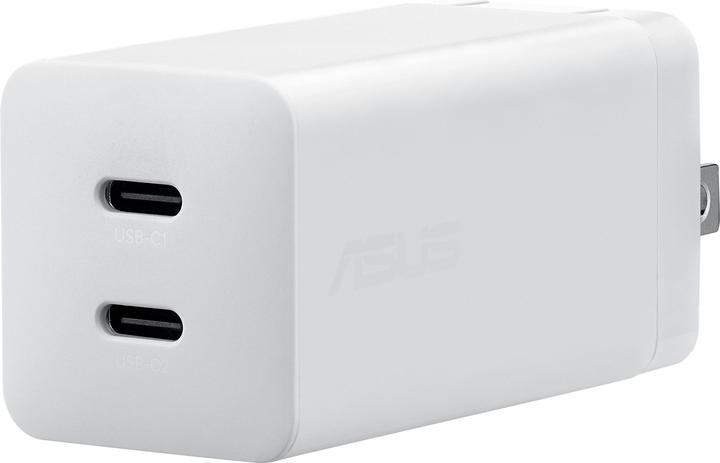Actual product image ASUS AC65-05 2C GAN CHARGER/WH/EU | (65 W, 2 ports)