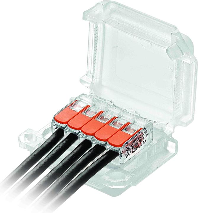 Produktbild Grothe Mikro-Verbindungsmuffe f.max.5Adern b.4qmm HAPPY JOINT 5 (VE2)