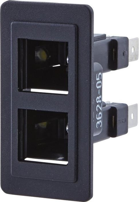 Actual product image Hella Indicator lamp LED 2-pole for HOLMER