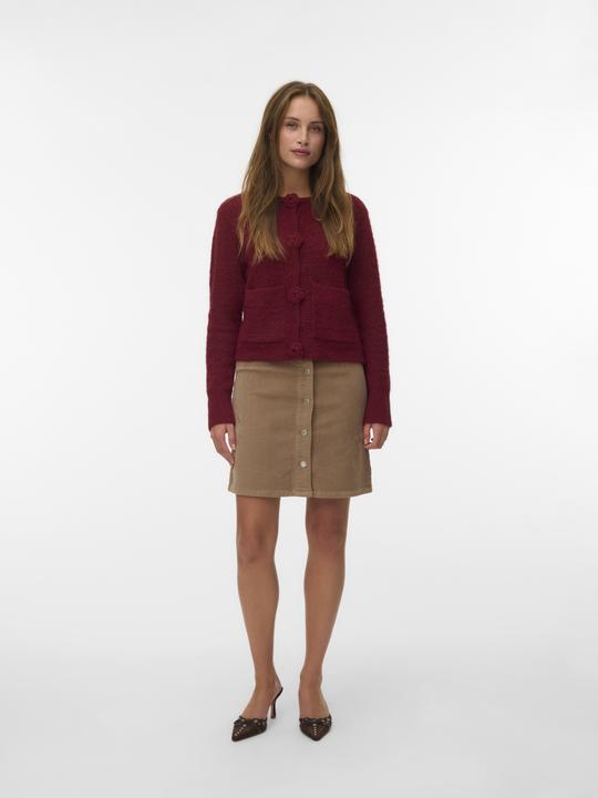 Actual product image Vero Moda Vmetta Hr Short Cord Skater Skirt Noos (XS)