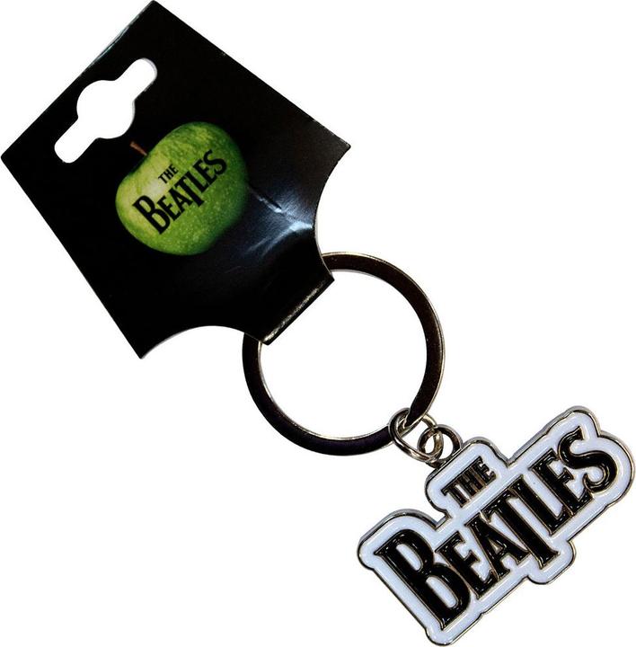 Immagine prodotto Rock Off The Beatles Metall Schlüsselanhänger White Logo