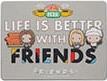 Produktbild Monogram Int. Friends Relief-Magnet Friends Poster (1 x)