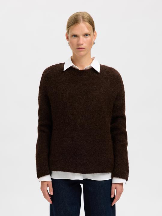 Actual product image Selected Femme Slfgabriella Ls Knit New O-Neck Noos (XL)