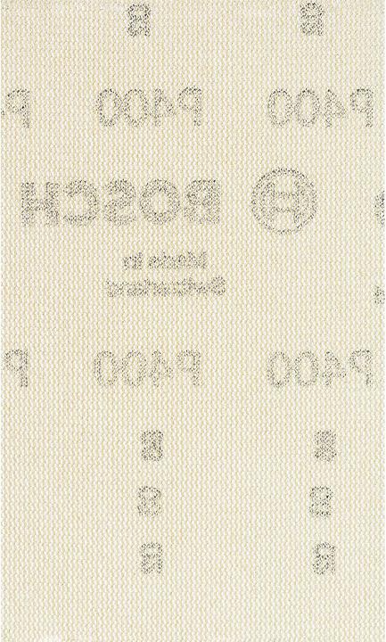 Immagine prodotto Bosch Professional Zubehör EXPERT M480 Rete di levigatura per levigatrici orbitali, 80 x 133 mm, G 400, 10 pezzi. (400, P400)