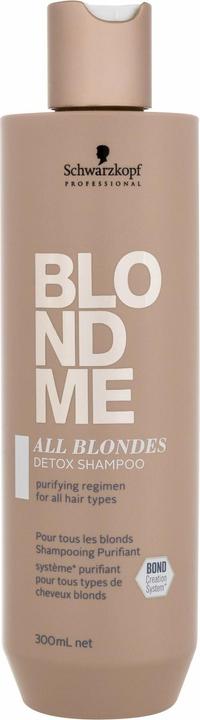 Actual product image Schwarzkopf Blondme - All Blondes Detox Shampoo (300 ml, Liquid shampoo)